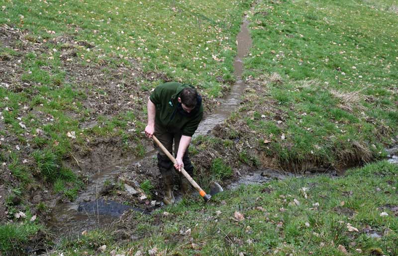 Fléizen - Wiesenbewässerung in Luxemburg